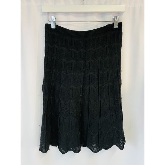 Missoni Black Knit Skirt - size 4 - Picture 1 of 4